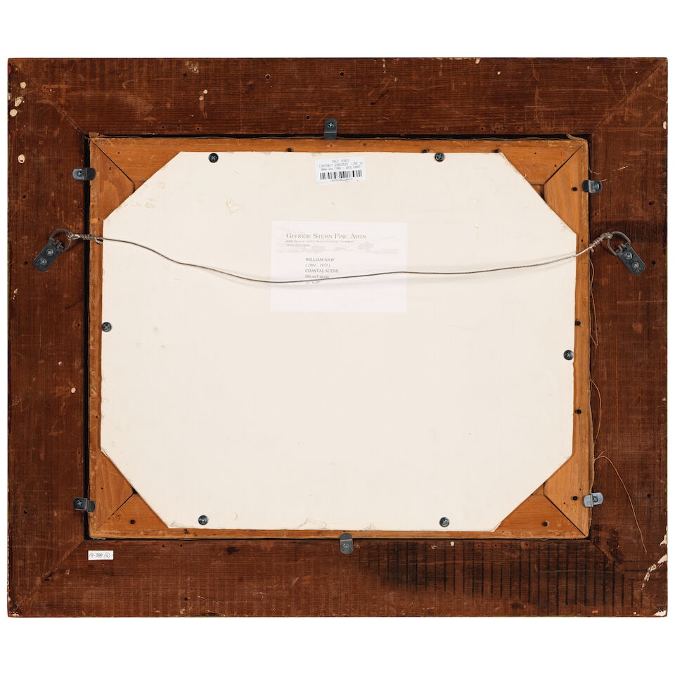 William Gaw (1891-1973) Coastal Scene 16 x 20 in. - 2