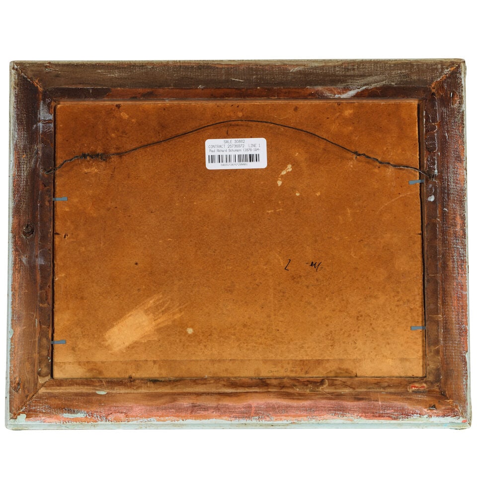 Paul Schumann (1876-1946) Coastal Landscape 9 x 12 in. - 2