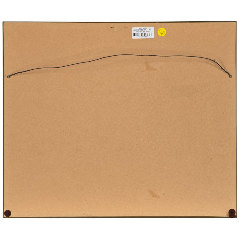 Percy Gray (1869-1952) Oaks and Hills sight 10 x 13 3/4 in. - 2