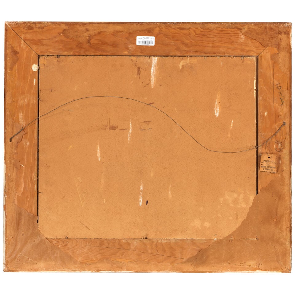 George Spangenberg (1907-1964) Boats in a Harbor 20 x 24 in. - 2