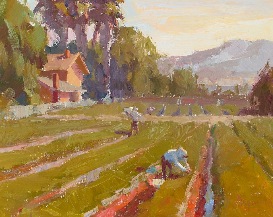 Camille Przewodek (born 1947) Strawberry Field Not Forever 11 x 14 in. (1 of 2)