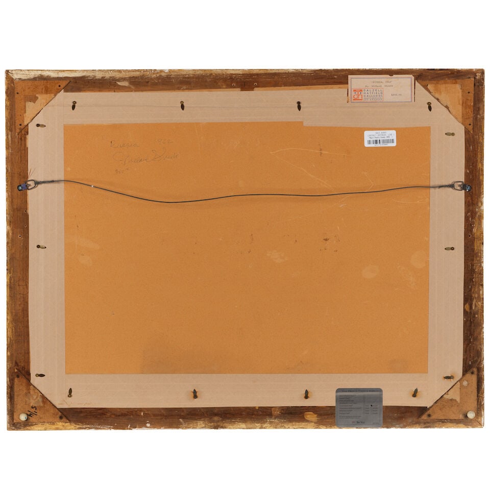 Millard Sheets (1907-1989) Russia 18 x 25 1/4 in. (Executed in 1962.) - 2