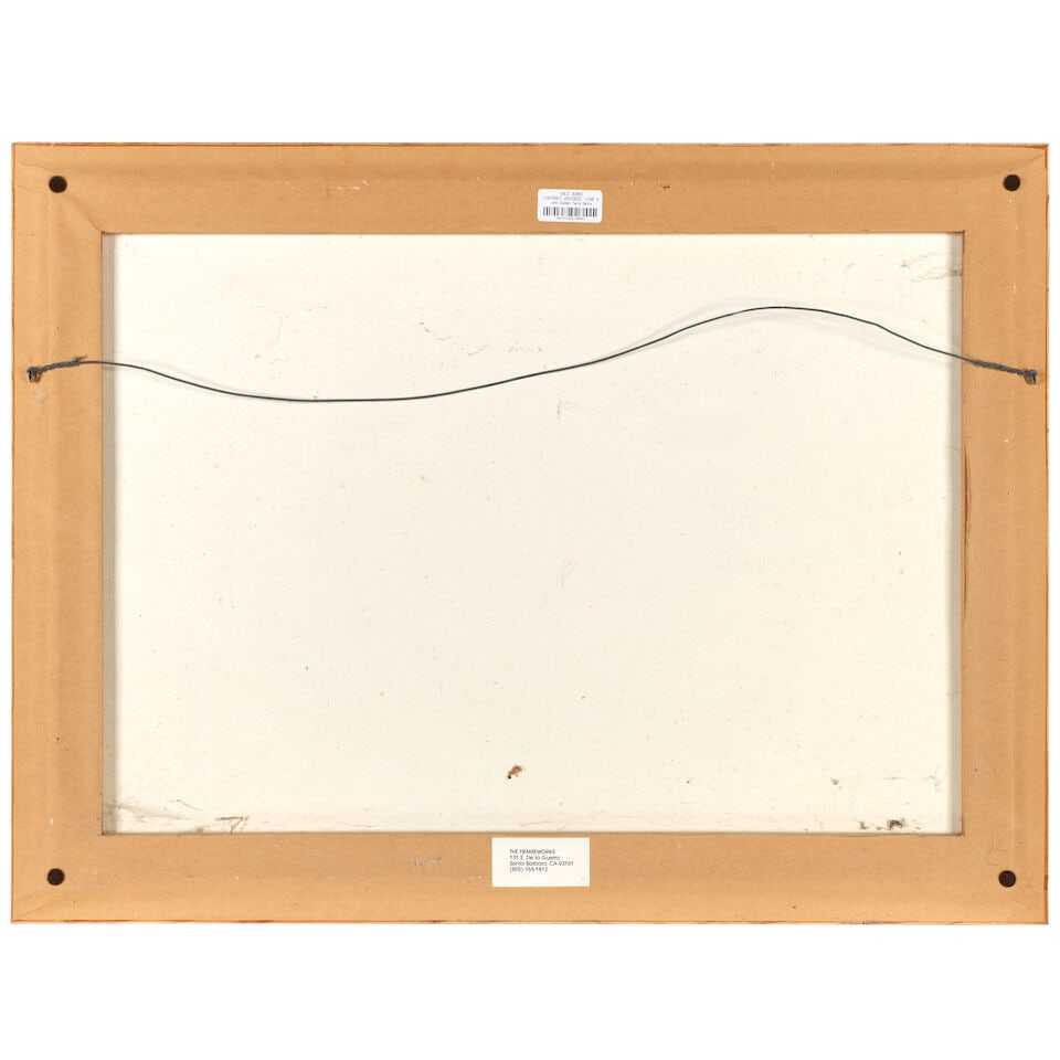 John Comer (born 1948) Terra Santa 22 x 30 in. (Painted in 1988.) - 2