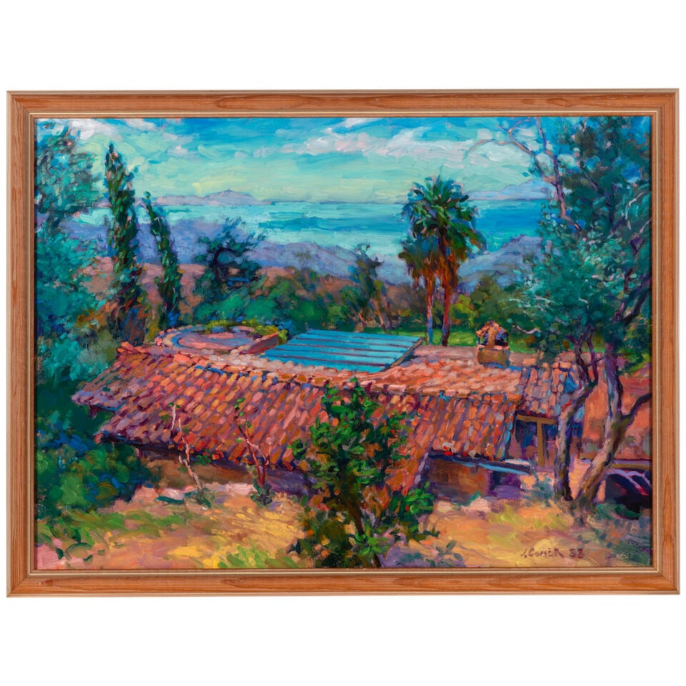 John Comer (born 1948) Terra Santa 22 x 30 in. (Painted in 1988.) - 4