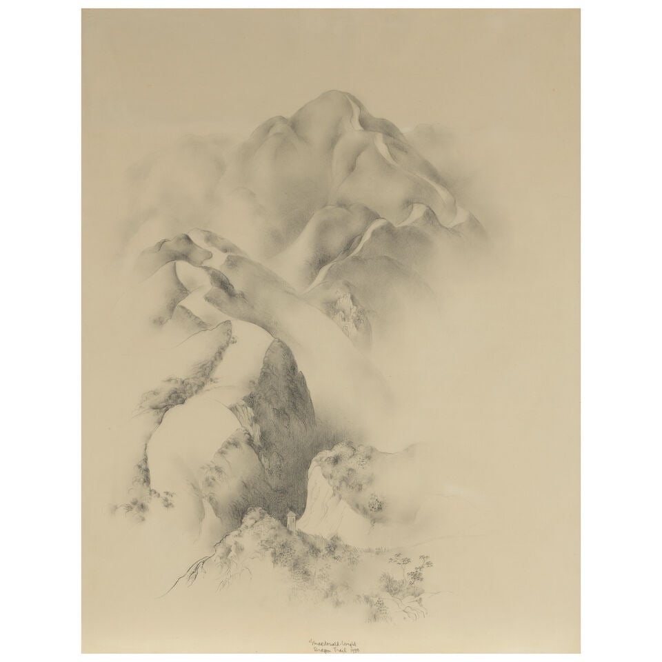 Stanton Macdonald-Wright (1890-1973) Dragon Trail II (a group of two) each sight 28 1/2 x 22 1/4... - 6
