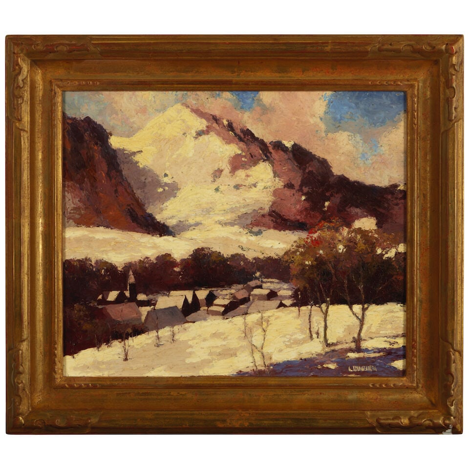 George Spangenberg (1907-1964) Julian, California 15 x 18 in. - 3