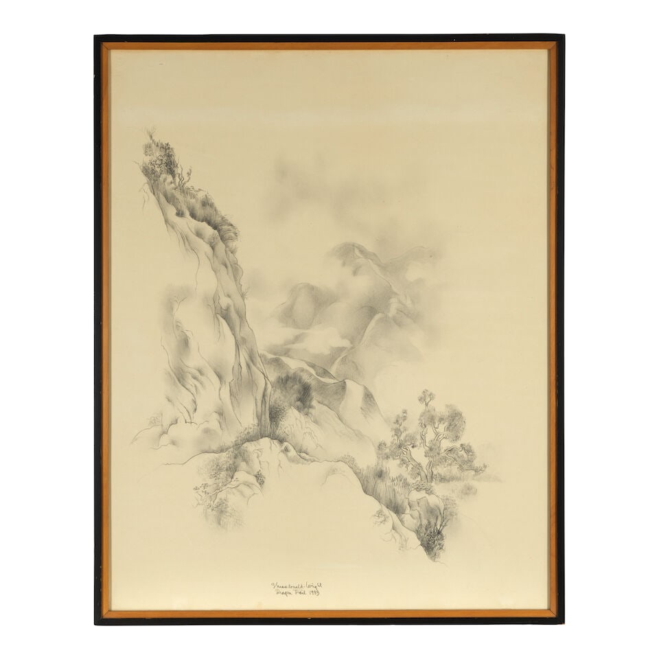 Stanton Macdonald-Wright (1890-1973) Dragon Trail I (a group of two) each sight 28 1/2 x 22 1/4 in. - 4