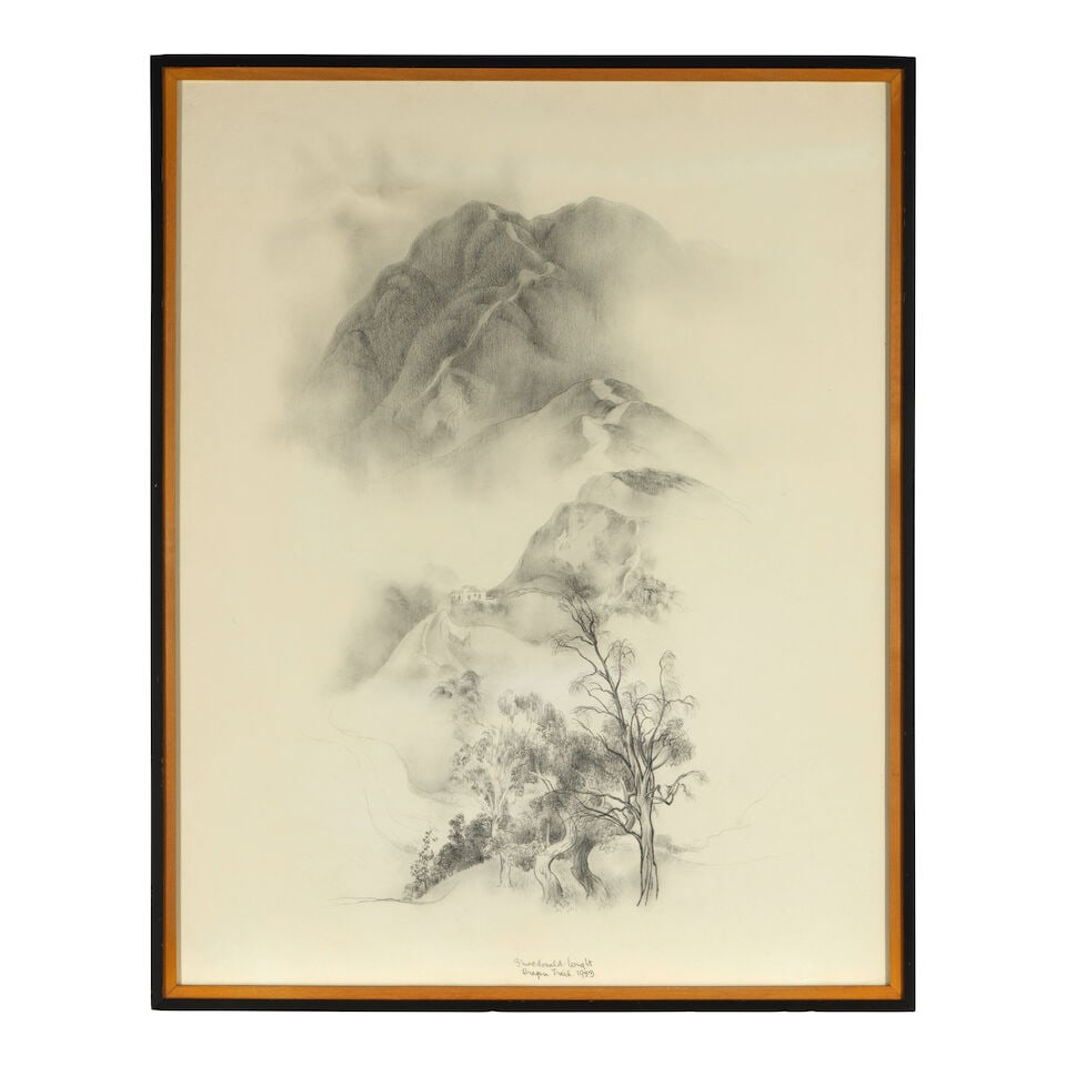 Stanton Macdonald-Wright (1890-1973) Dragon Trail I (a group of two) each sight 28 1/2 x 22 1/4 in. - 6