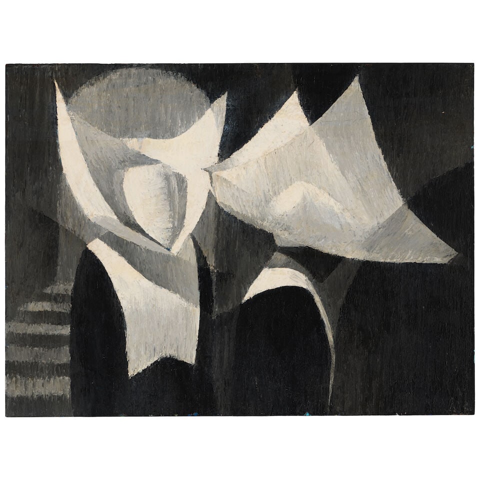 Jack Dudley (1918-1996) The Cloister 18 x 24 in.: Jack Dudley (1918-1996) The Cloister signed 'Dudley' (lower right) oil on Masonite 18 x 24 in. Footnotes: Provenance O'Brien's Art Emporium, Scottsdale, Arizona. Private collection, Northern