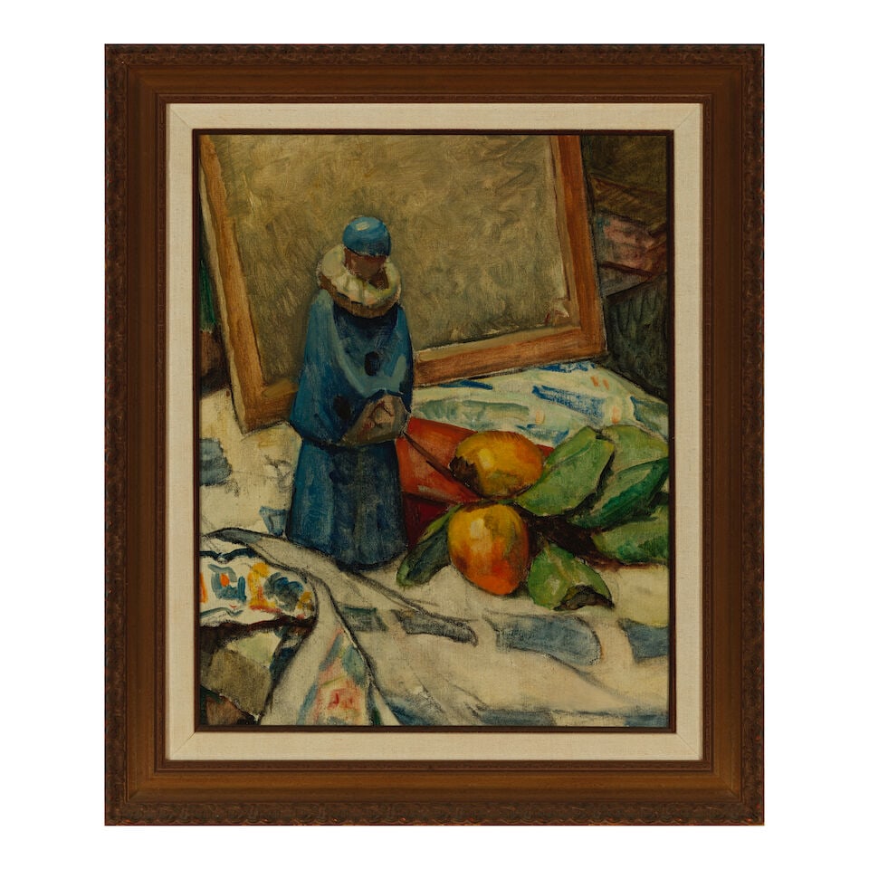 Mischa Askenazy (1888-1961) Still Life With Orange 20 1/4 x 16 in. - 2