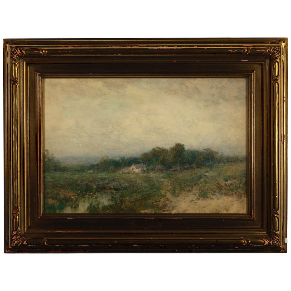 Alexander Helwig Wyant (1836-1892) Changing Weather 14 3/4 x 21 1/2 in. - 3