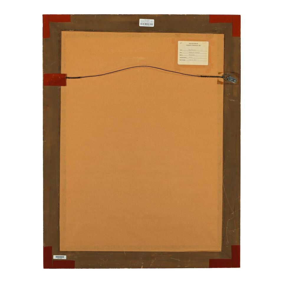 Mae H. Bertoni (born 1929) Manhattan Snowfall sight 20 1/2 x 13 1/4 in. - 3