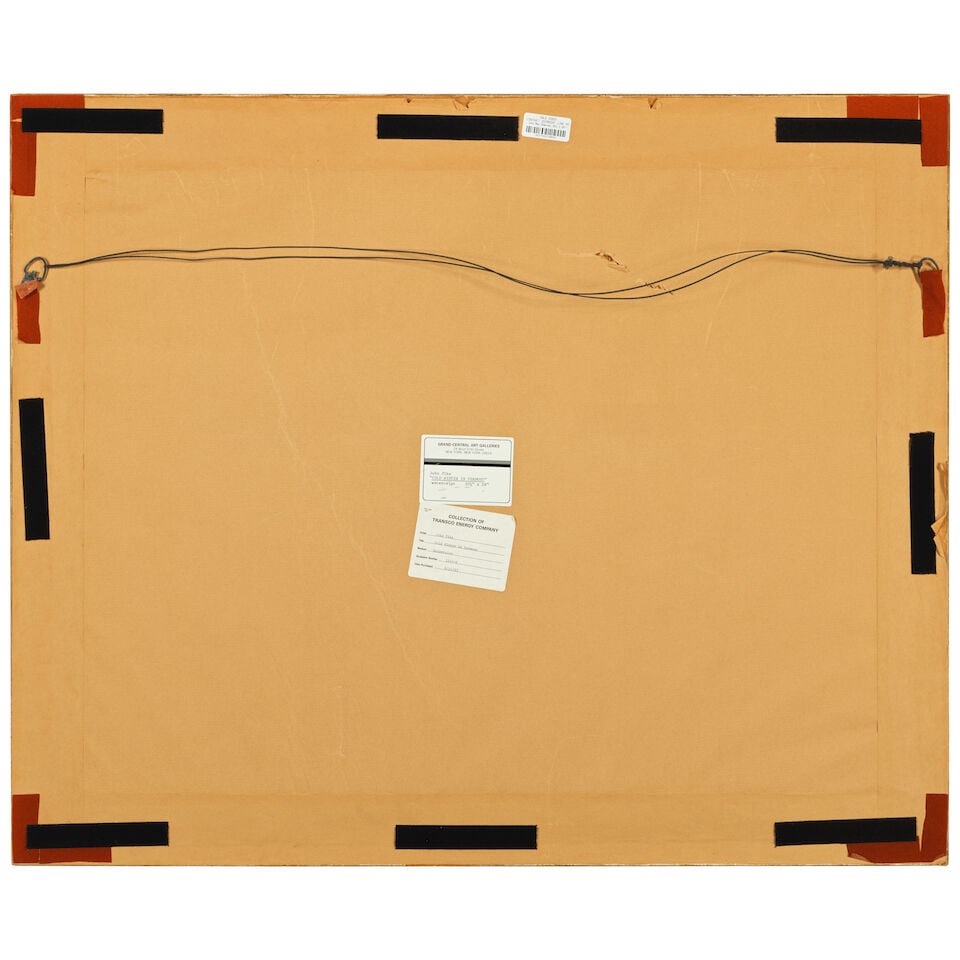 John Pike (1911-1979) Cold Winter in Vermont sight 20 /1/2 x 28 in. - 3