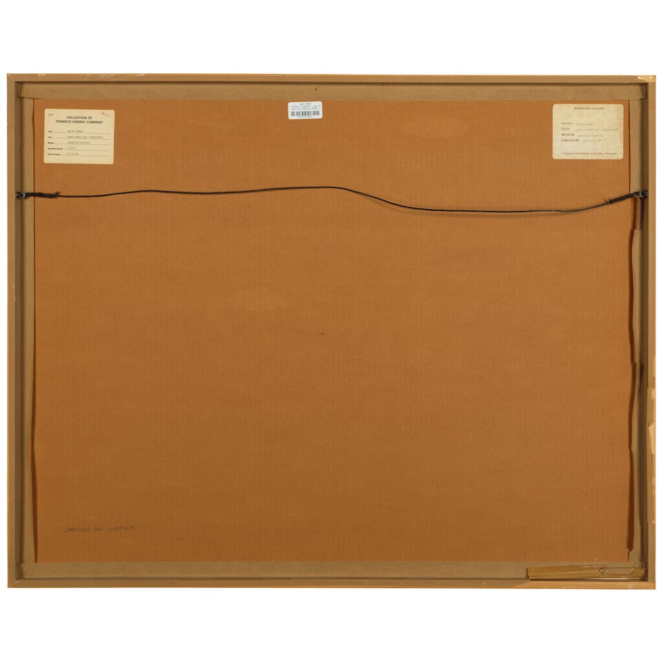 Helen Orman (1938-2004) Carnivores and Combatants sight 22 x 29 3/4 in. - 2