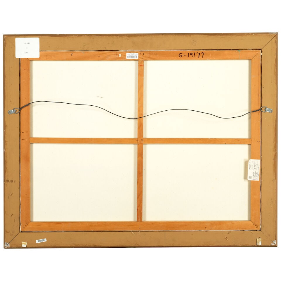 Al Barnes (1937-2015) Plateau 30 x 40 in. - 2