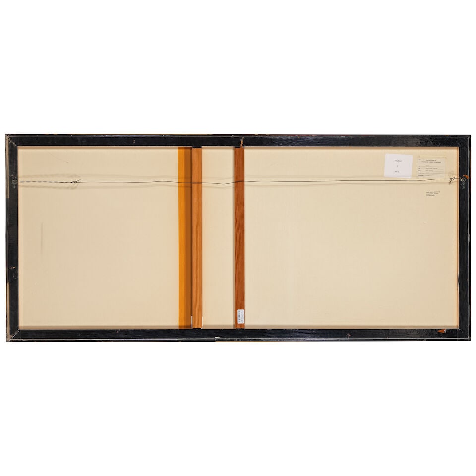 Dimitri Petrov (1919-1986) Under Canvas Dancing sight 22 x 59 in. - 2