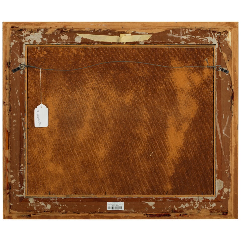 Kenneth L. Callahan (1905-1986) Mountains & Multitudes 17 1/2 x 22 in. (Painted in 1943.) - 2