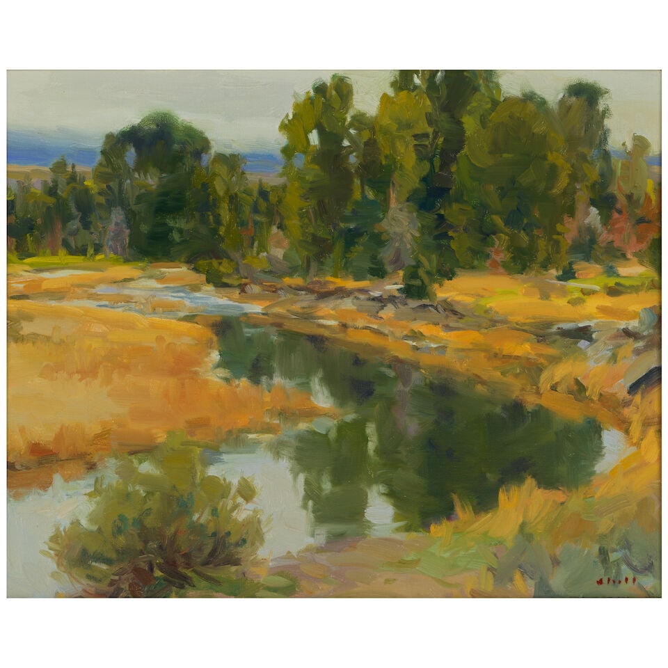 Gregory Hull (born 1950) Low Clouds Snake River 16 x 20 in. (1 of 3)