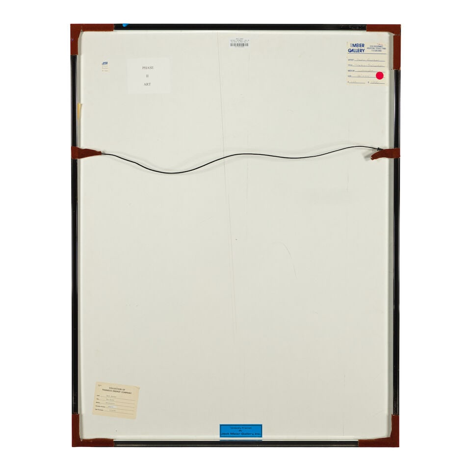 Herb Rather (1930-2015) Skiffs-Galveston sight 21 1/4 x 29 1/4 in. - 3