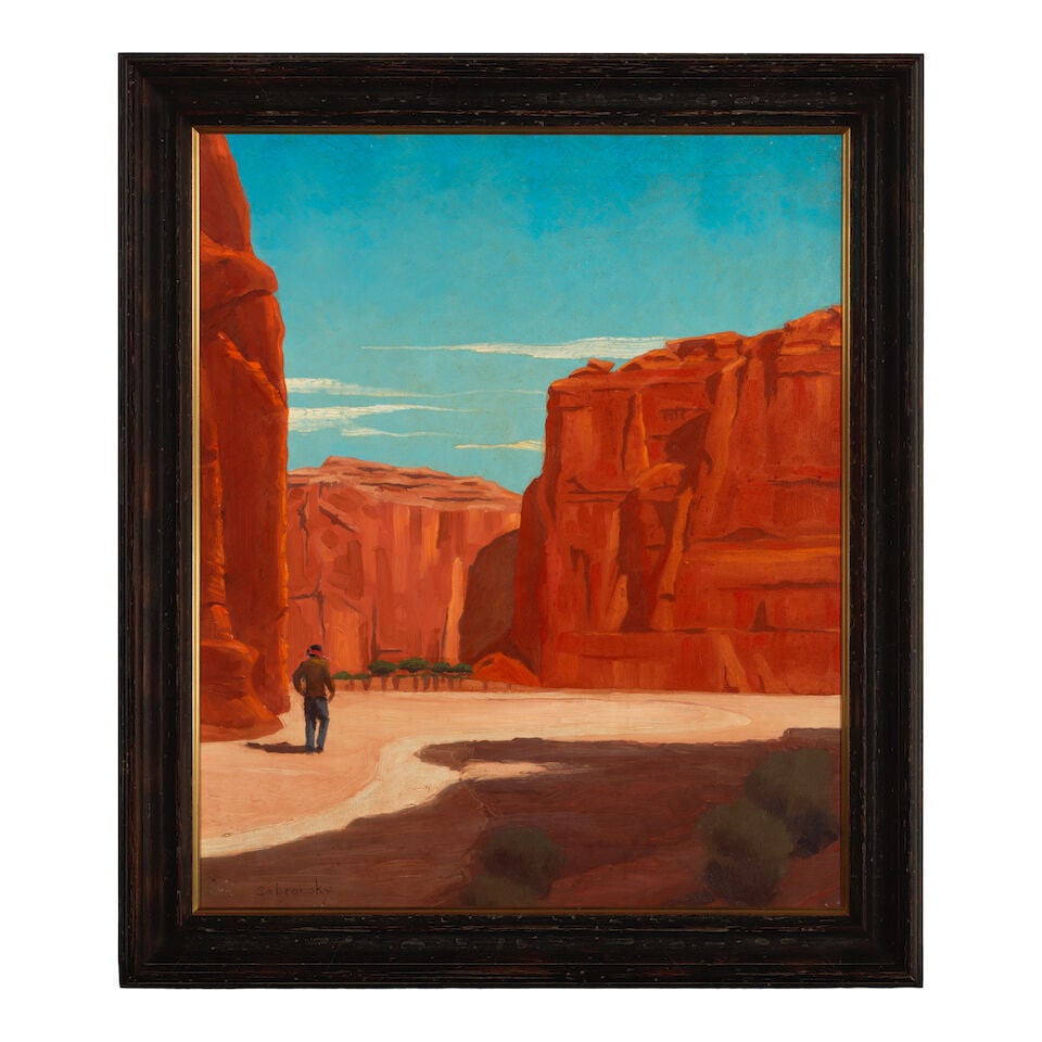 Martin Sabransky (1895-1986) Canyon de Chelly 24 x 20 1/4 in. - 3