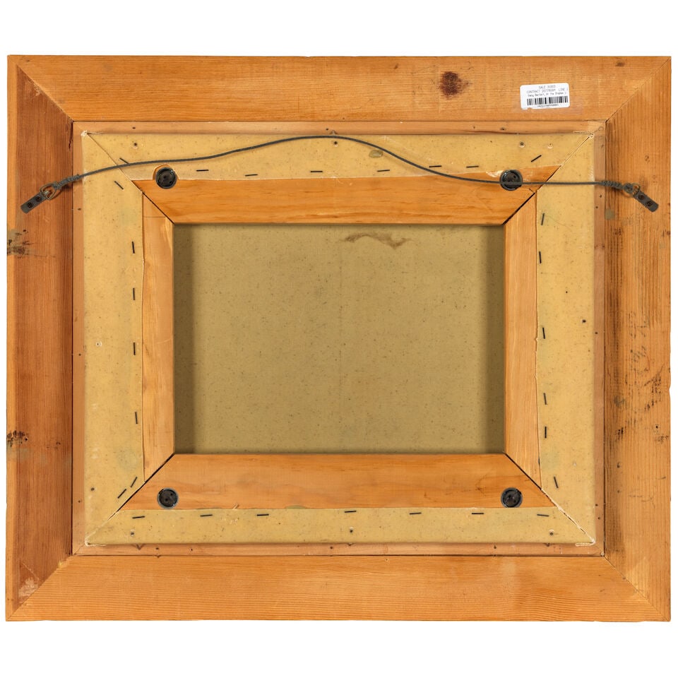 Gray Bartlett (1885-1951) At the Stables 16 1/2 x 20 1/2 in. - 2