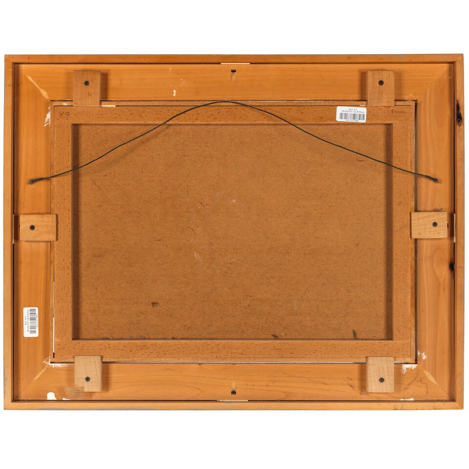 Joel Greene (born 1953) Desert Plants 17 x 24 in. (Painted in 1991.) - 2