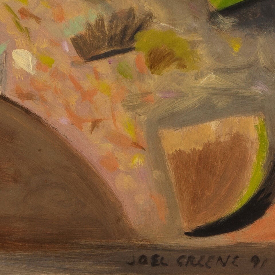 Joel Greene (born 1953) Desert Plants 17 x 24 in. (Painted in 1991.) - 3