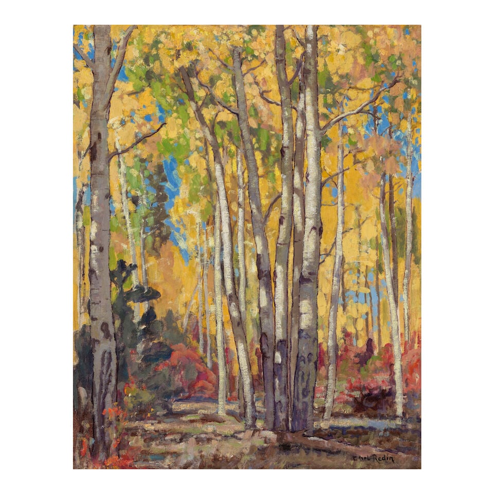 Carl Redin (1892-1944) Autumn 20 x 16 in. (1 of 4)