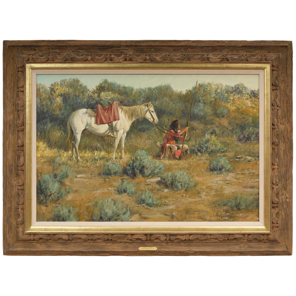 Dan Bodelson (born 1949) Fading Light 24 x 36 in. (Painted in 1981.) - 4