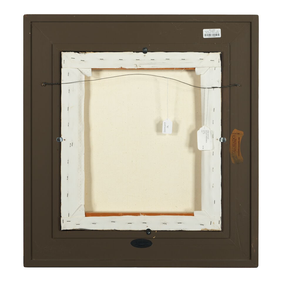 Kirby Sattler (born 1950) Buffalo Headdress 20 x 18 in. - 2