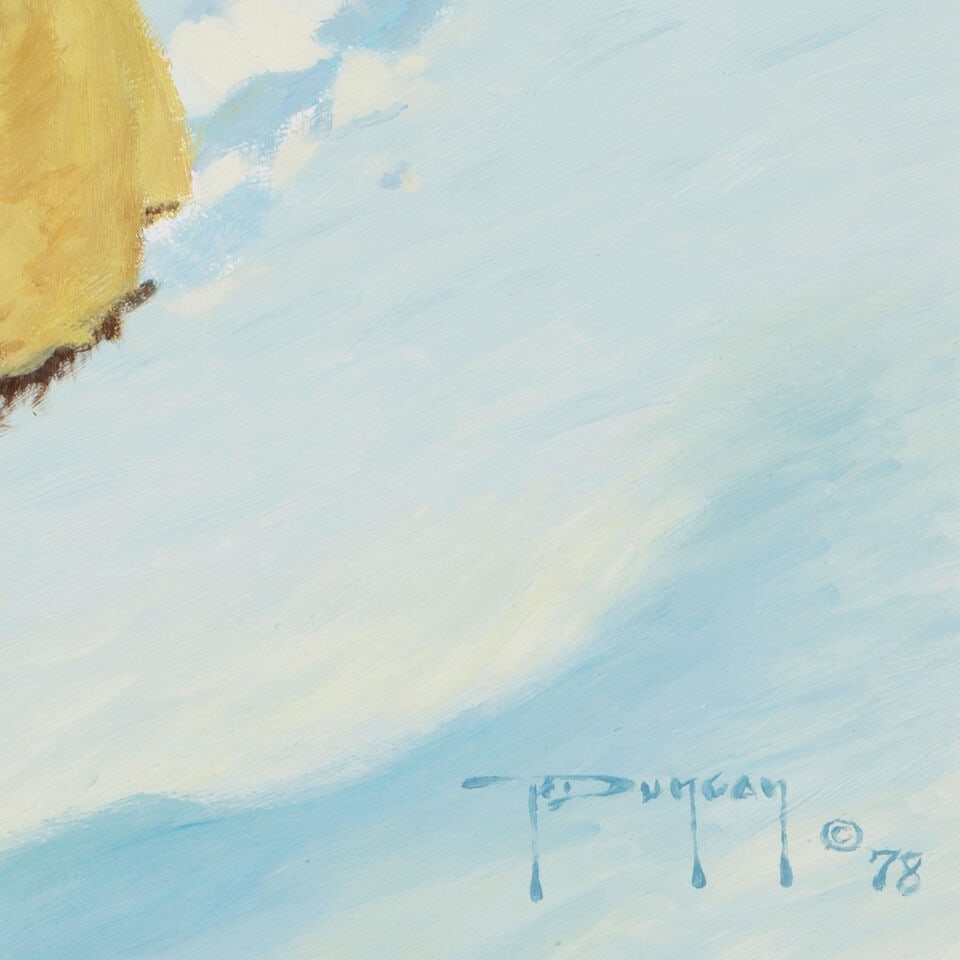 Robert Duncan (born 1952) The Vision Seekers Return 20 x 40 in. (Painted in 1978.) - 3