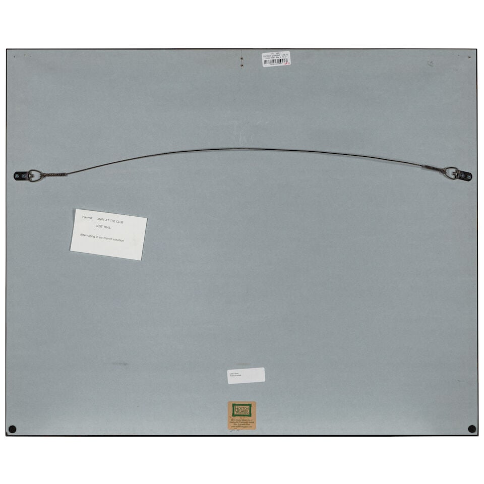 Robert Pummill (born 1936) Dining at the Club and Lost Trail (group of two) first 15 1/4 x 21 1/... - 8