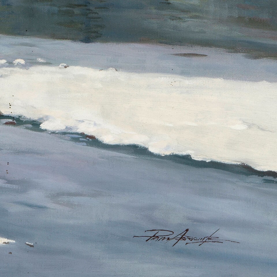 Paul Abram Jr. (1933-2005) On the Move 24 x 26 in. - 3