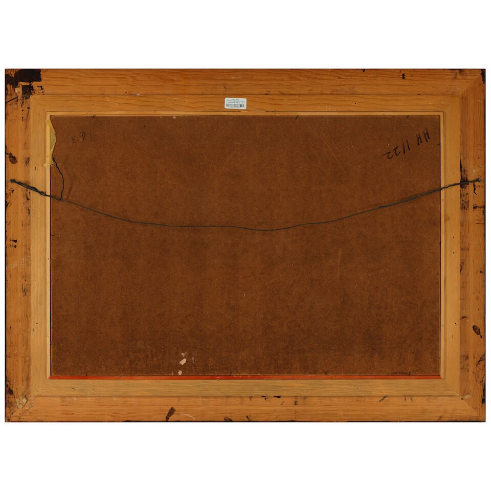 Heinie Hartwig (born 1937) Tipis on the Plain 24 x 36 in. - 3