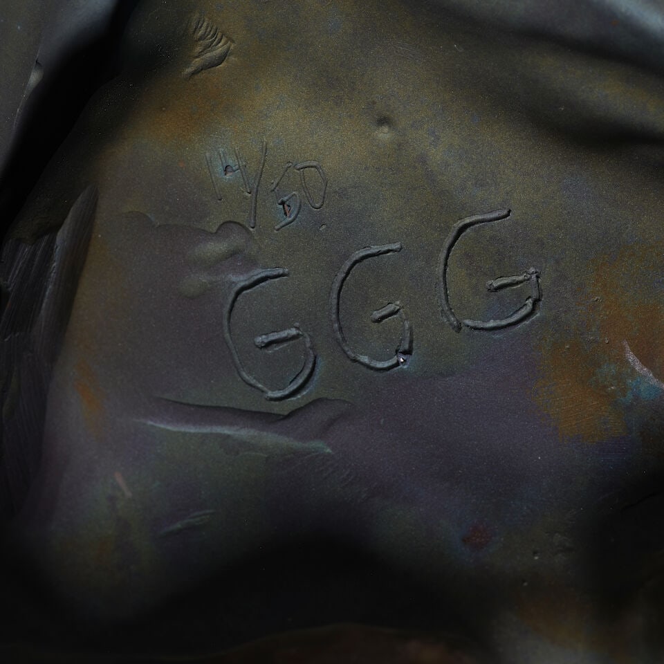 Glenna Goodacre (1939-2020) He Is, They Are (Face Study) 15 3/4 in. high (Executed in 1994.) - 4