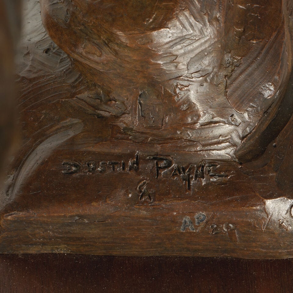 Dusty L. (Dustin) Payne (born 1981) Comanche Ways 14 in. high - 2