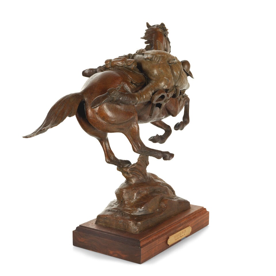 Dusty L. (Dustin) Payne (born 1981) Comanche Ways 14 in. high - 3