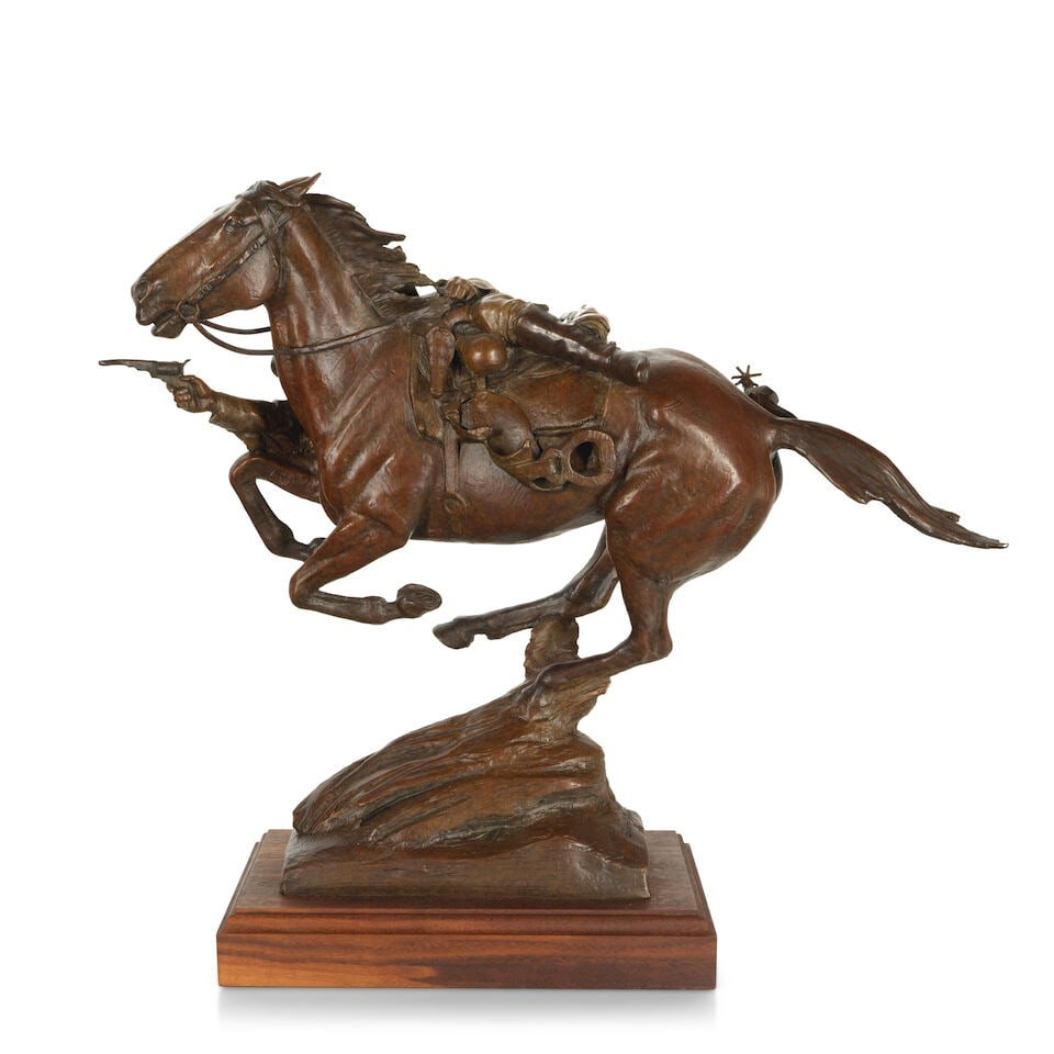 Dusty L. (Dustin) Payne (born 1981) Comanche Ways 14 in. high - 5