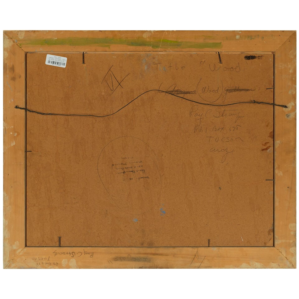 Ray Strang (1893-1957) Wood Gatherers 18 3/4 x 24 in. - 3