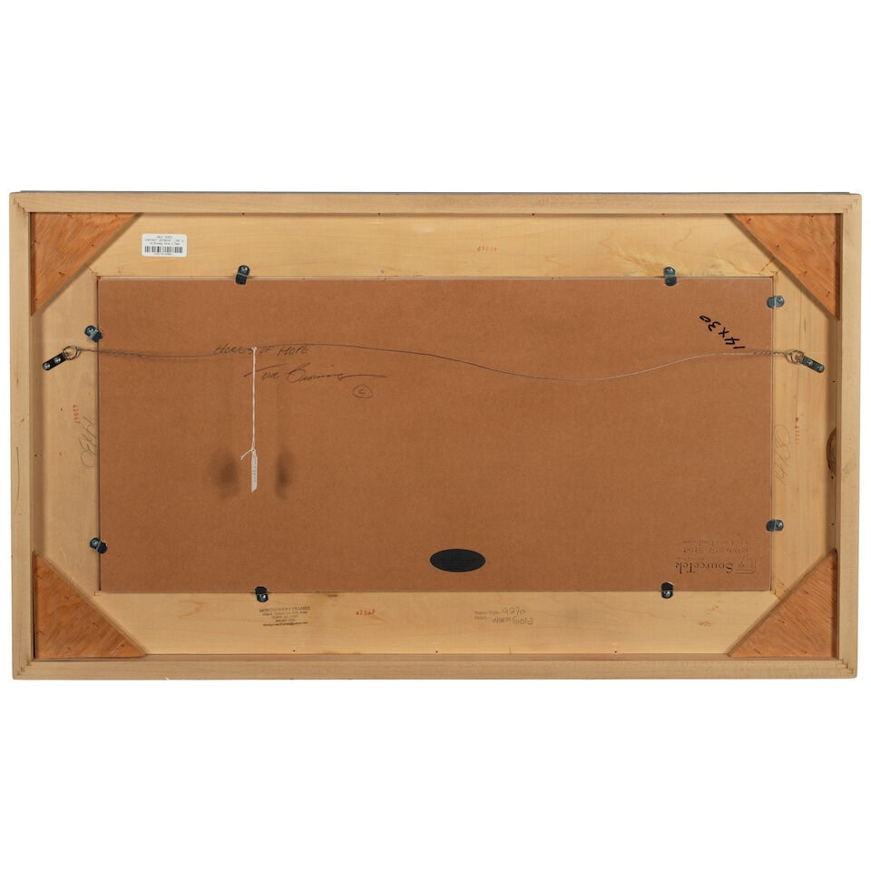 Tom Browning (born 1949) Horns of Hope 14 x 30 in. - 2