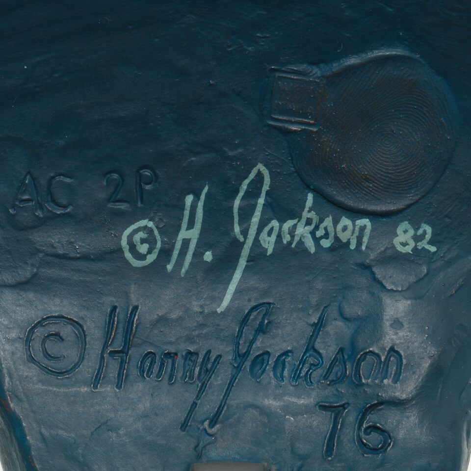 Harry Jackson (1924-2011) Algonquin Chief 9 in. high on a 4 3/4 in. granite base - 6