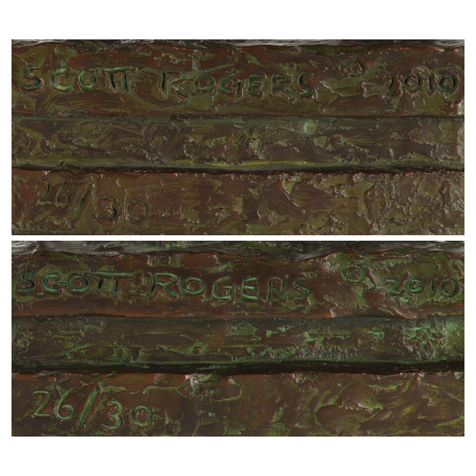 Scott Rogers (born 1960/1) The Law Remembers and Fate Has Been Suffered (a group of two) each 18... - 10