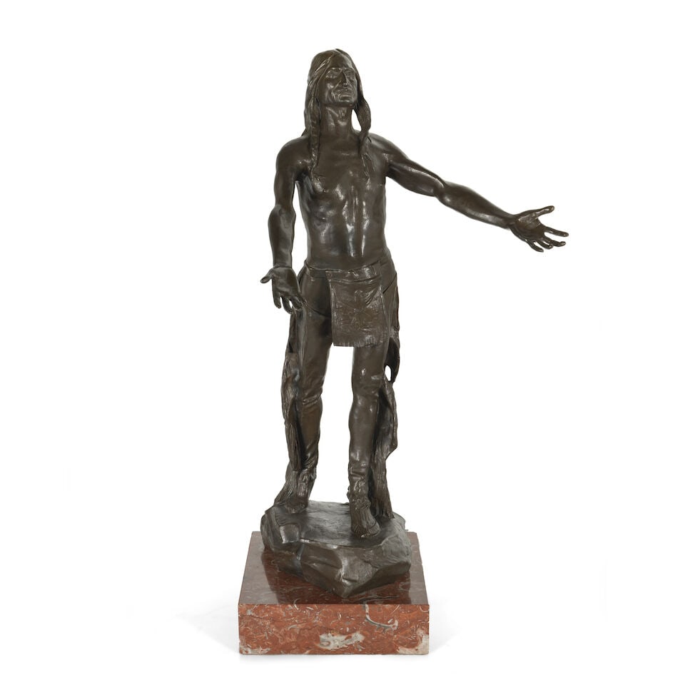 After Charles Henry Humphriss Appeal to the Great Spirit 28 1/4 in. high (1 of 6)