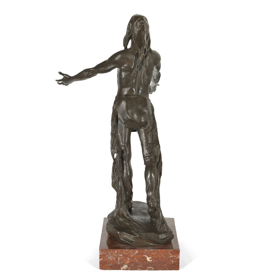 After Charles Henry Humphriss Appeal to the Great Spirit 28 1/4 in. high - 5