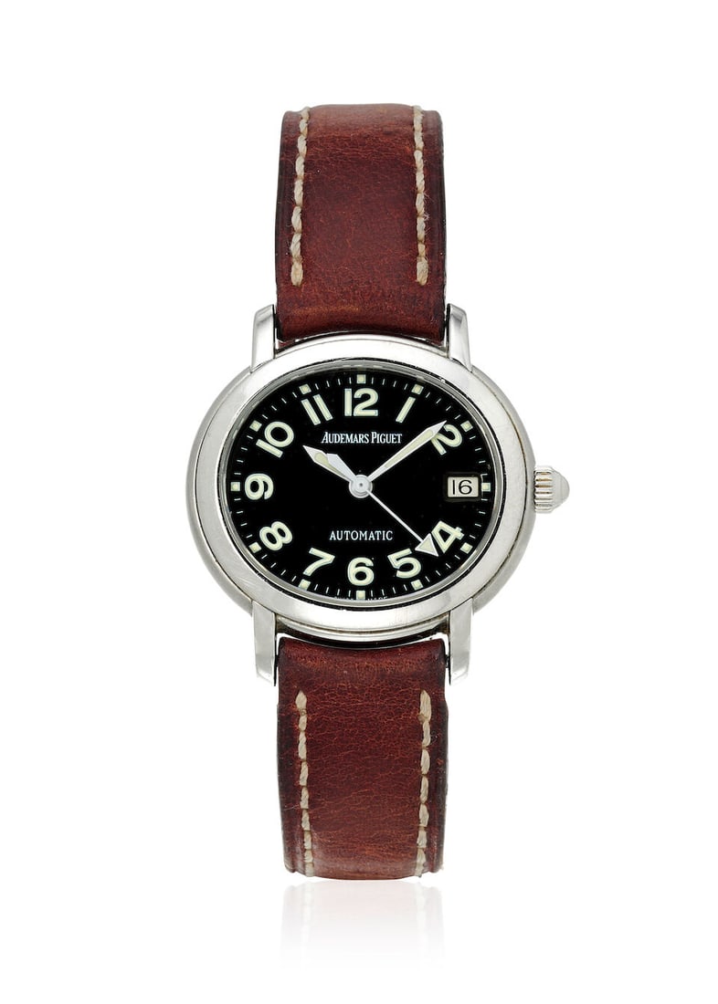 [NO RESERVE] AUDEMARS PIGUET. A STAINLESS STEEL AUTOMATIC CALENDAR WRISTWATCH Millenary, Ref: 79... (1 of 1)