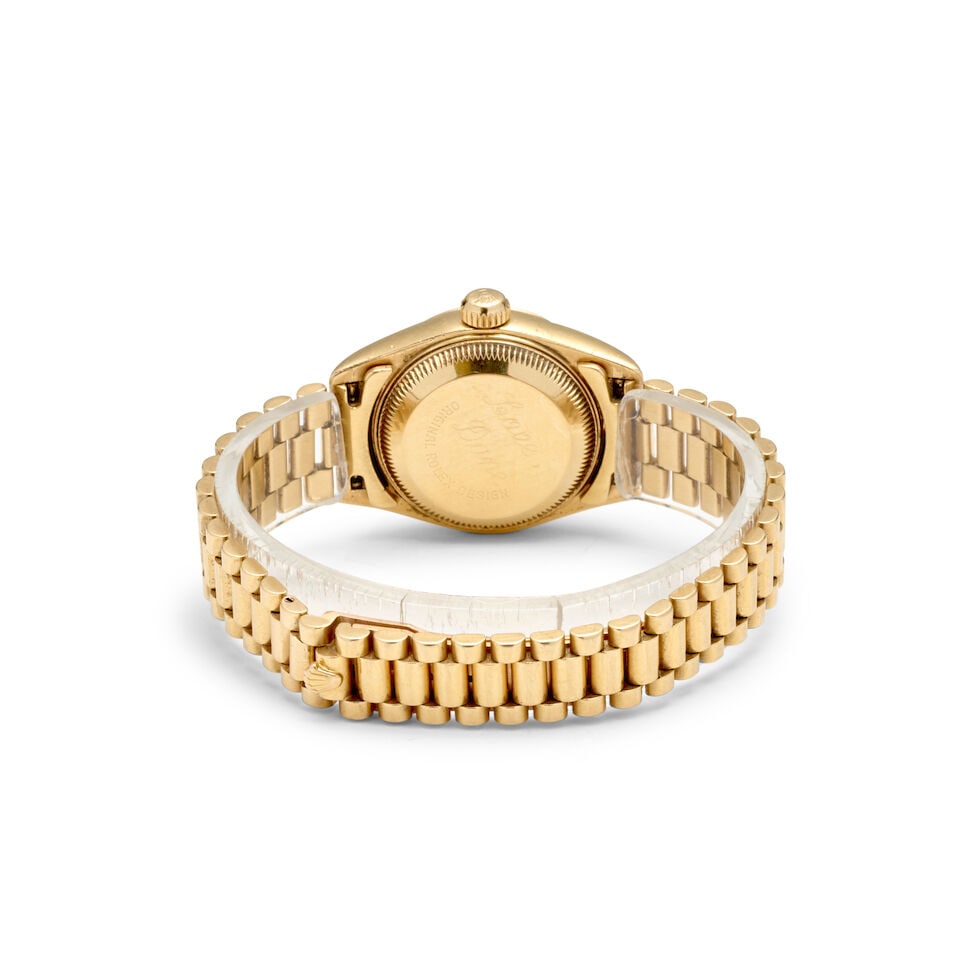 [NO RESERVE] ROLEX. AN 18K GOLD AUTOMATIC CALENDAR BRACELET WATCH Datejust, Ref: 69178, c. 1991 - 2