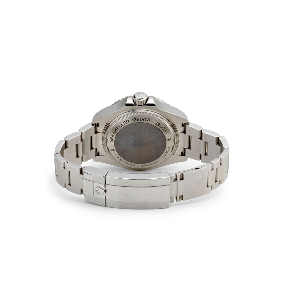 ROLEX. A STAINLESS STEEL AUTOMATIC CALENDAR BRACELET WATCH Sea-Dweller Deepsea, Ref: 126660, Pur... - 2