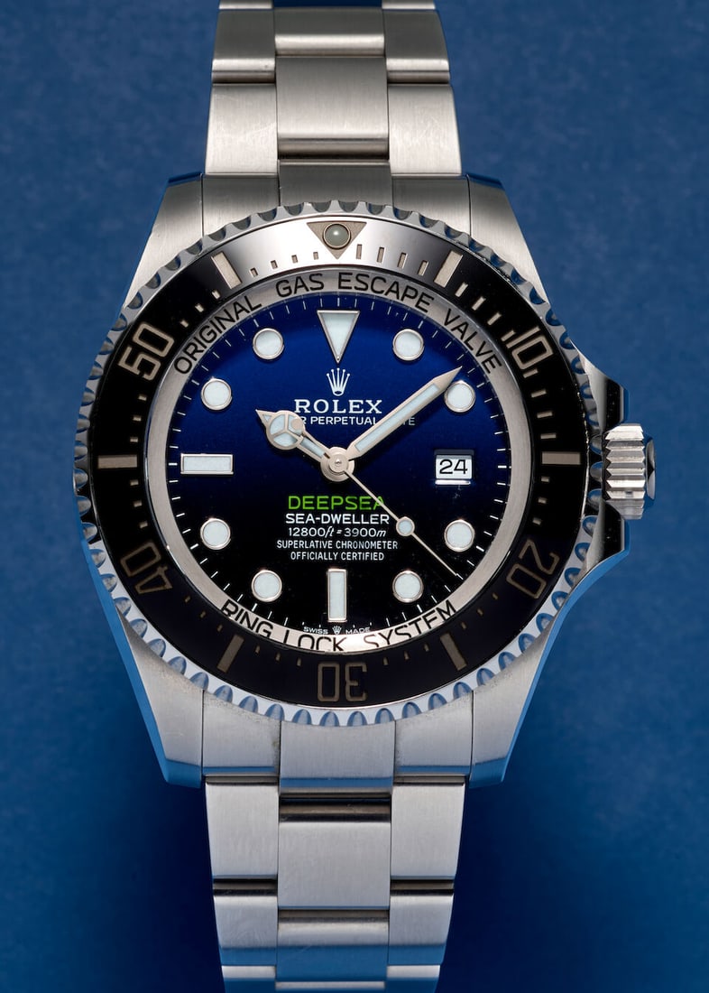 ROLEX. A STAINLESS STEEL AUTOMATIC CALENDAR BRACELET WATCH Sea-Dweller Deepsea, Ref: 126660, Pur... - 5