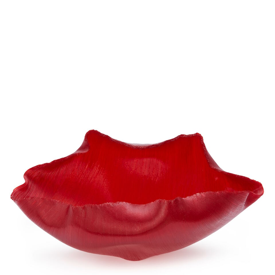 TOOTS ZYNSKY (B. 1951) 'BACCA MIZIMAH' first quarter 21st century, filet de verre fused and ther... - 2