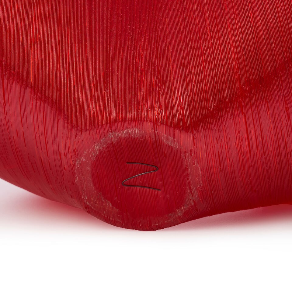 TOOTS ZYNSKY (B. 1951) 'BACCA MIZIMAH' first quarter 21st century, filet de verre fused and ther... - 6